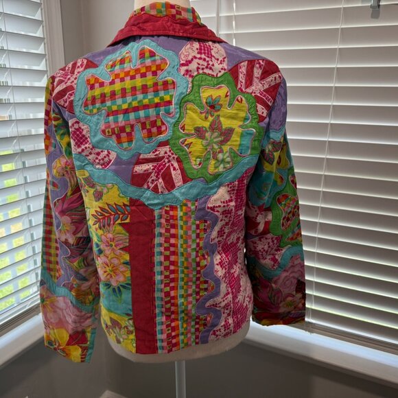 Madison Studio Quilted/Embroidered Jacket S - Picture 12 of 14